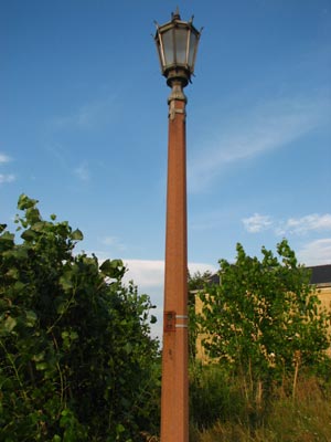 Streetlight near the barracks